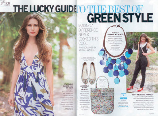 Palma Collection Hossada necklace in Lucky Magazine April 2009