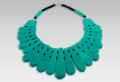 BluEarthJewelry.com - Egyptian Style Turquoise Necklace BluEarthJewelry.com - Egyptian Style Turquoise Necklace