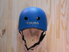 Flat Blue Viking Helmet